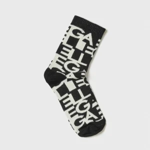 Calzini in spugna Gaelle Paris logo all over -W01253