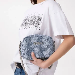 Gaelle Mini camera bag denim - V_W03105