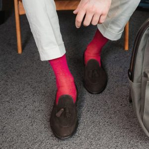 ALDEN - 666 Mocassino Tassel - Mocha Kid Suede