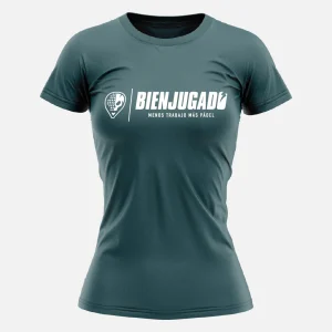 T-Shirt Donna Quick Dry - Petrol Blue