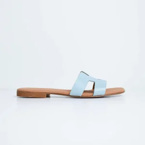 Ciabattine H in pelle