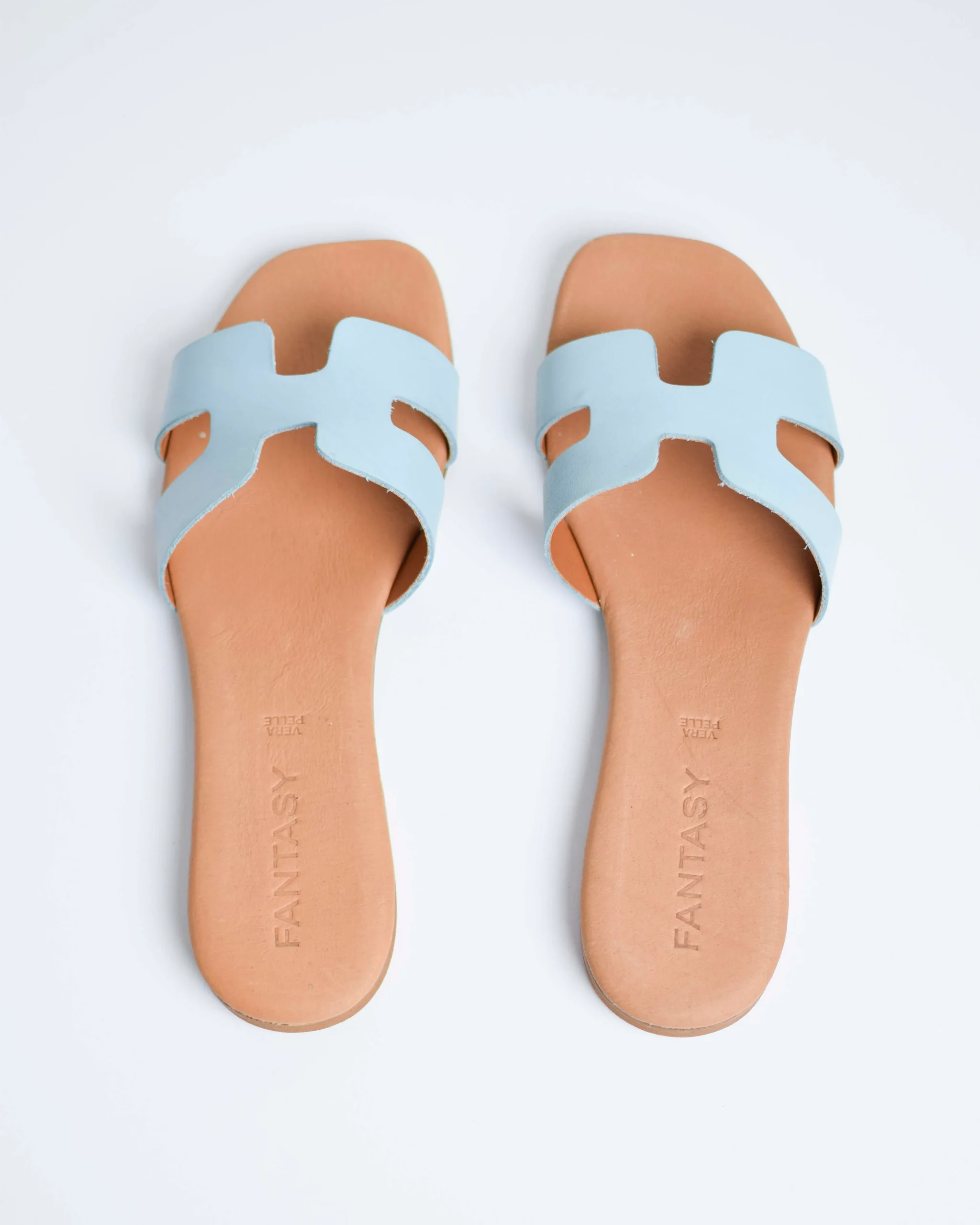 Ciabattine H in pelle - immagine 4