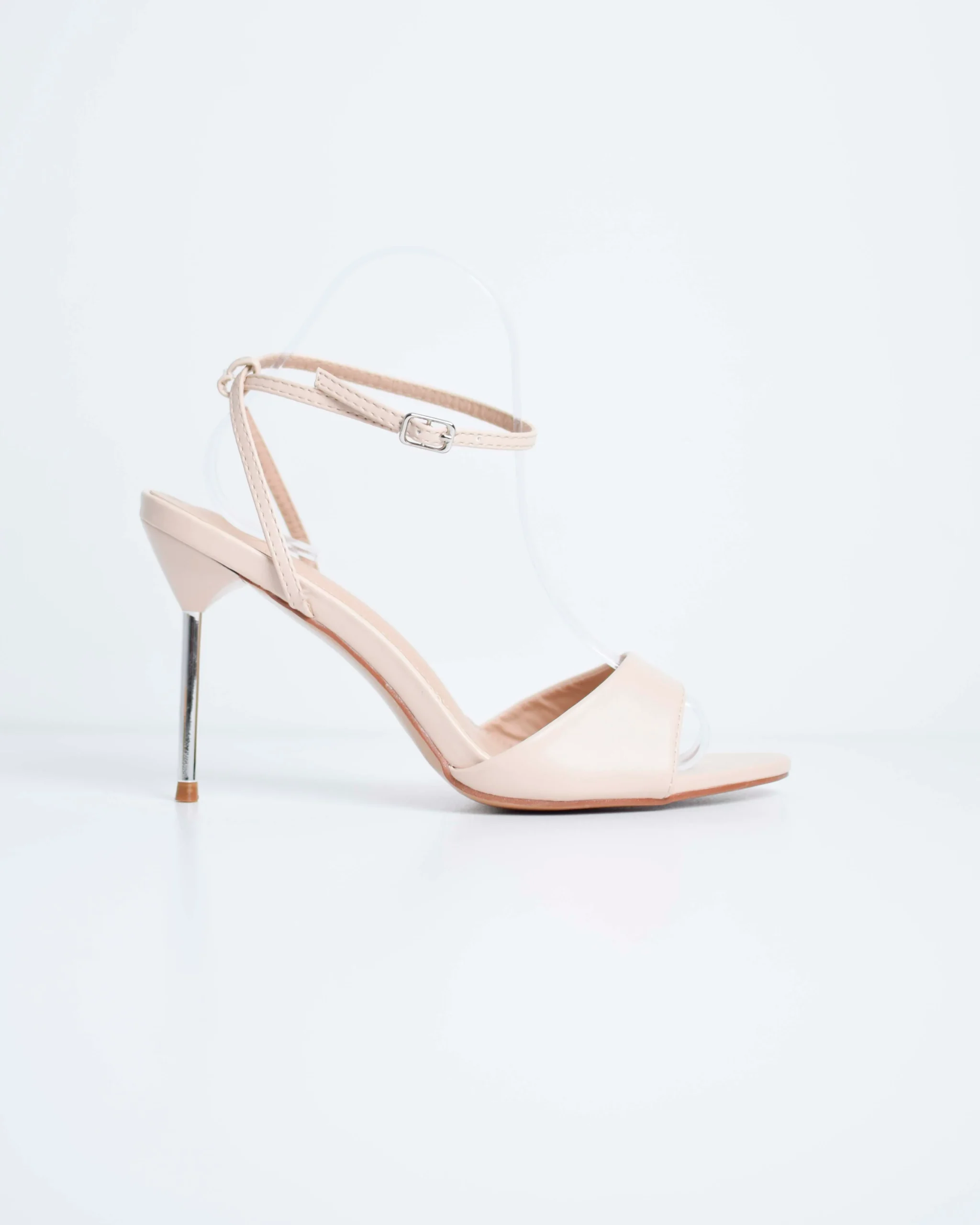 Sandalo Con Tacco E Cinturino