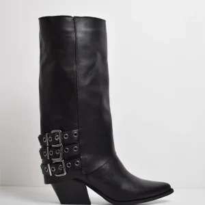 Texani Fibbie In Pelle