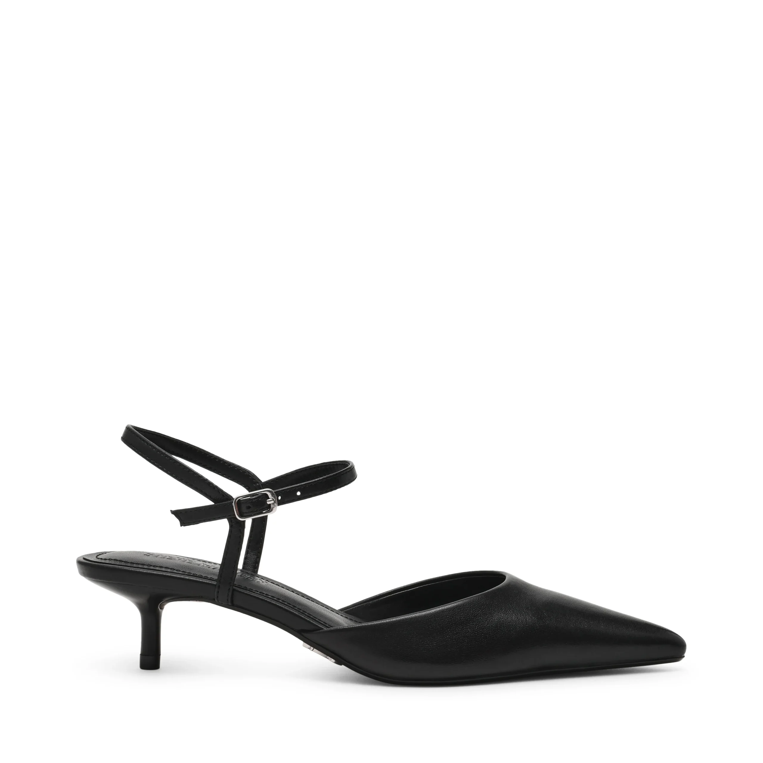 ADELAIDE SLINGBACK NERO PELLE