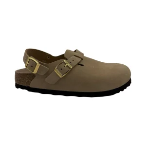 BIRKENSTOCK TOKIO SANDCASTLE NUBUCK LEATHER