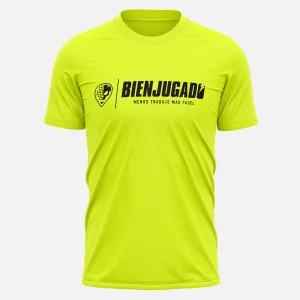 T-Shirt Bambino Quick Dry - Giallo Fluo