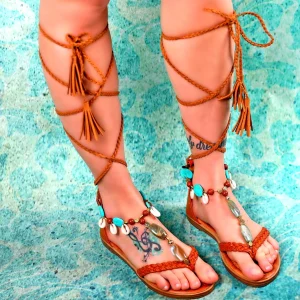 SANDALO SCHIAVA CORDA CAMMELLO