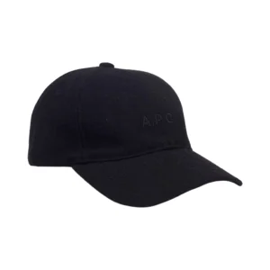 A.P.C. CAPPELLO FRONTINO NERO