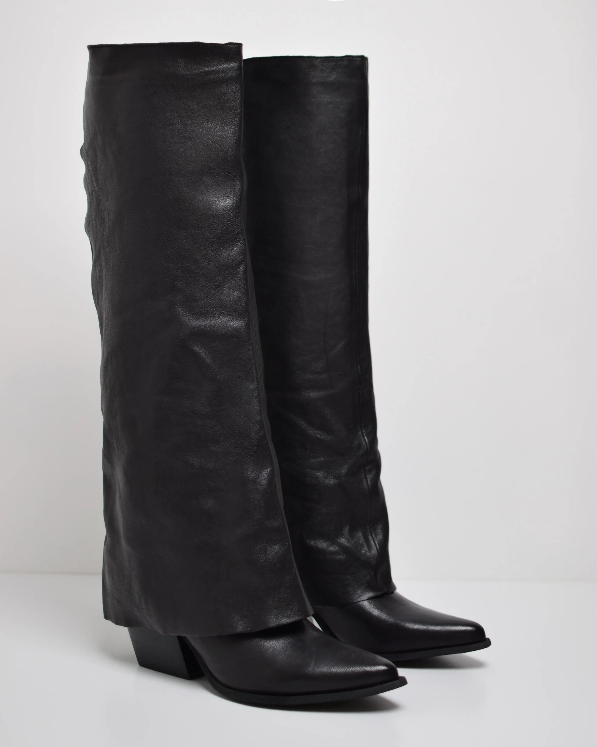 Texani Con Risvolto In Pelle - immagine 5