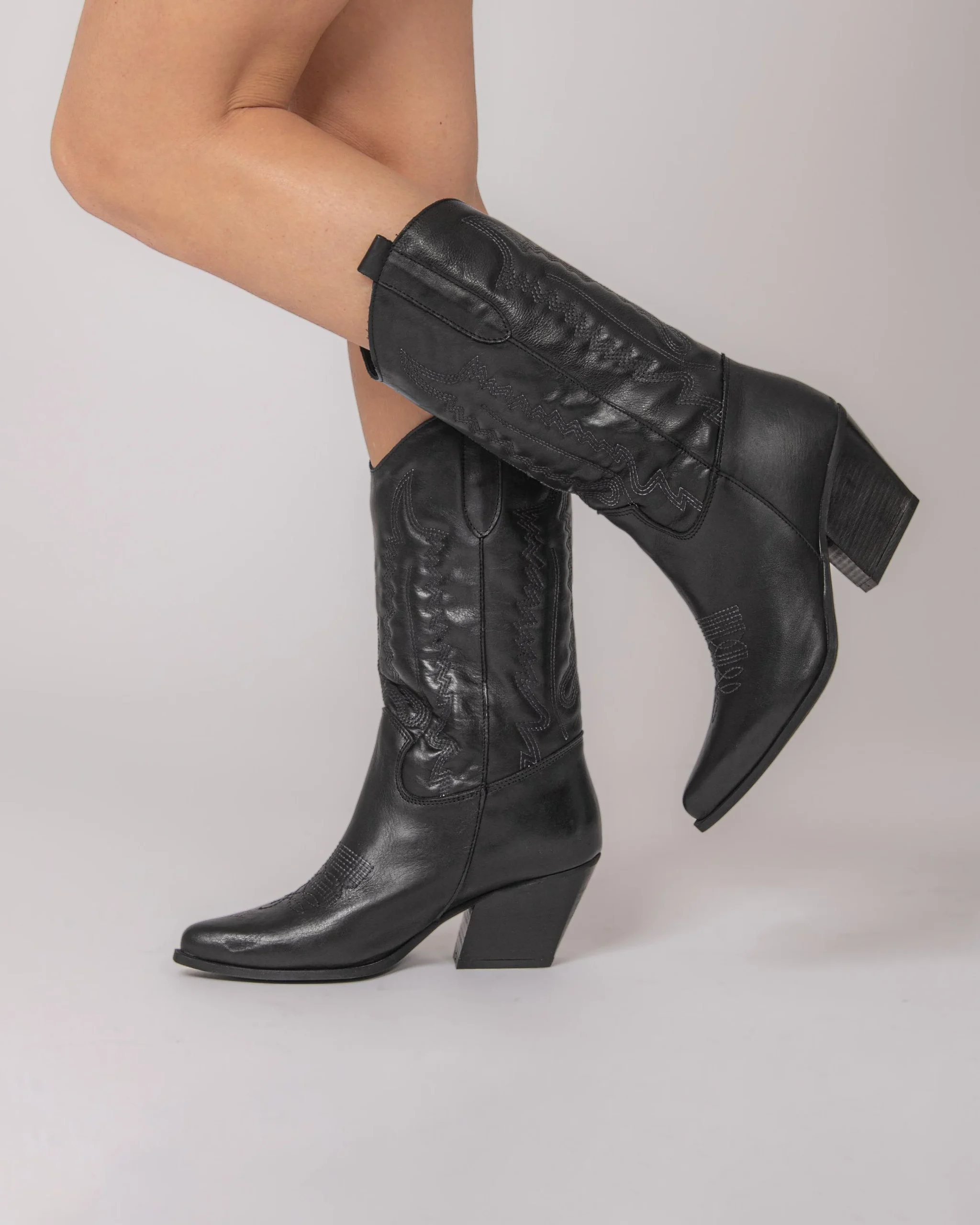 Texani camperos in pelle - immagine 4