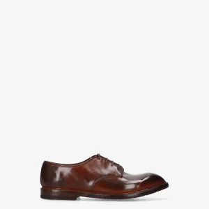 Cordovan lace-up shoes