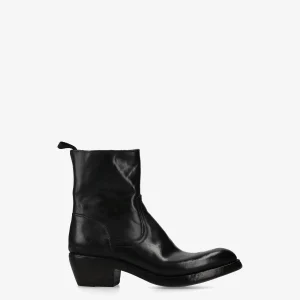 Cordovan ankle boots