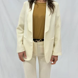 Giacca effetto lino Artigli -B38468