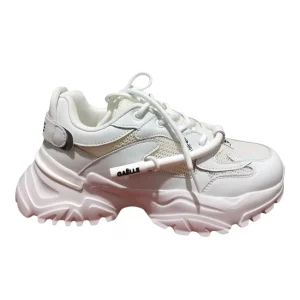 Sneakers runner in mesh con logo - W01335
