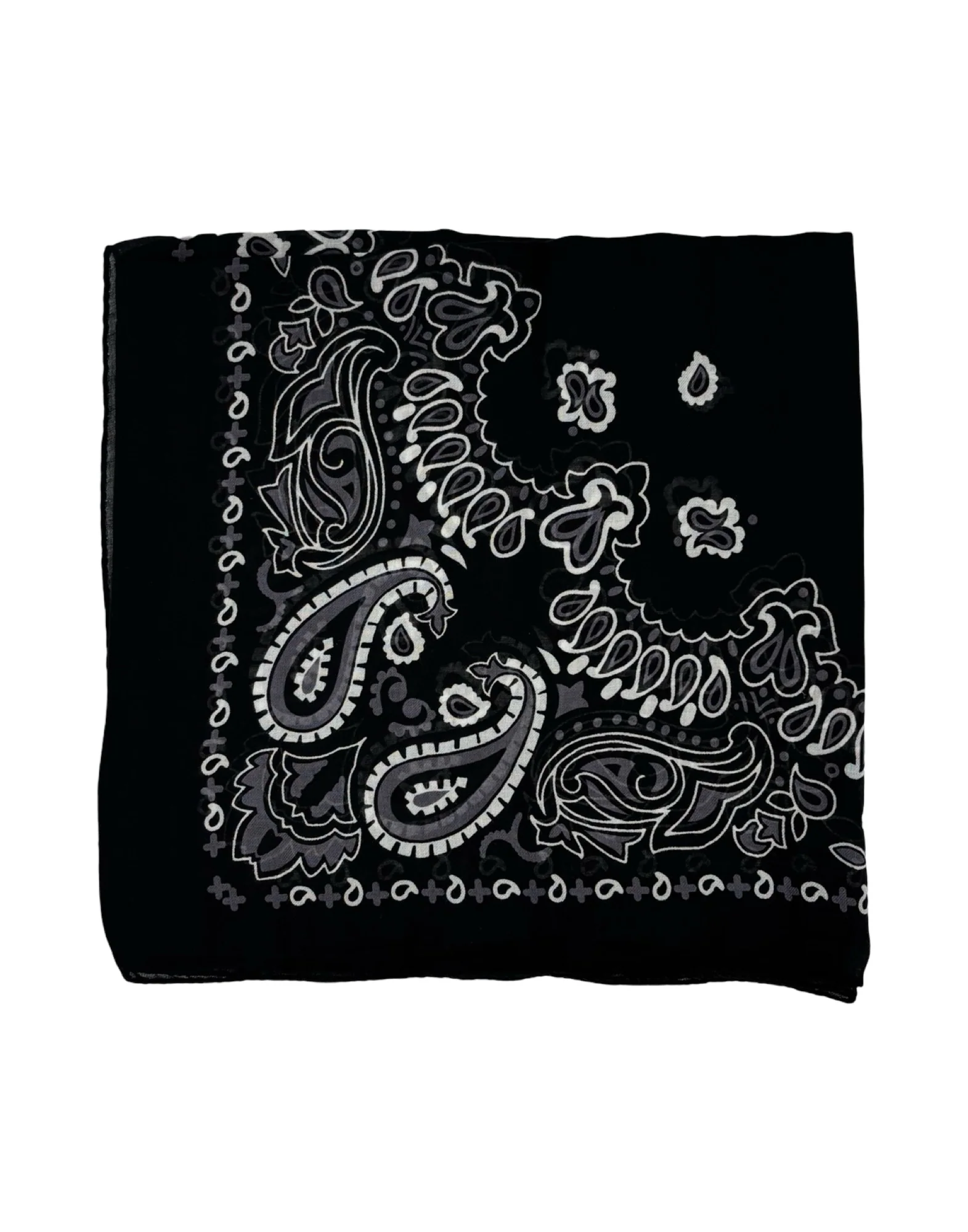 DESTIN BANDANA 120 X 120 CM COTONE BLU