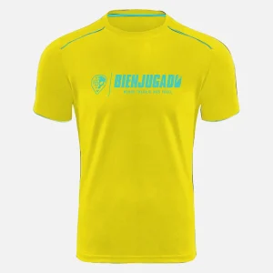 T-shirt Bicolor Paquito - Fluo Yellow/Light Jade