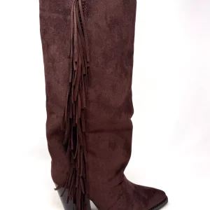 Texano alto t. moro con frange - 1222M