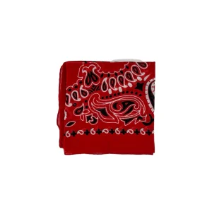 DESTIN BANDANA 59 X 59 CM COTONE ROSSA