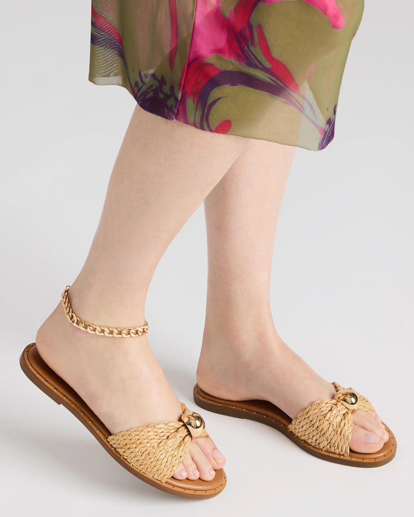 Dipsy-CN Sandalo Natural Raffia - immagine 3