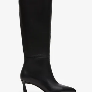 LAVAN STIVALE NERO PELLE