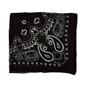 DESTIN BANDANA 120 X 120 CM COTONE CAFFE'