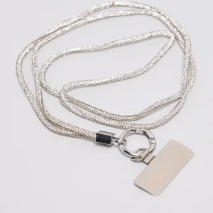 D-GLOW PHONE STRAP ARGENTO