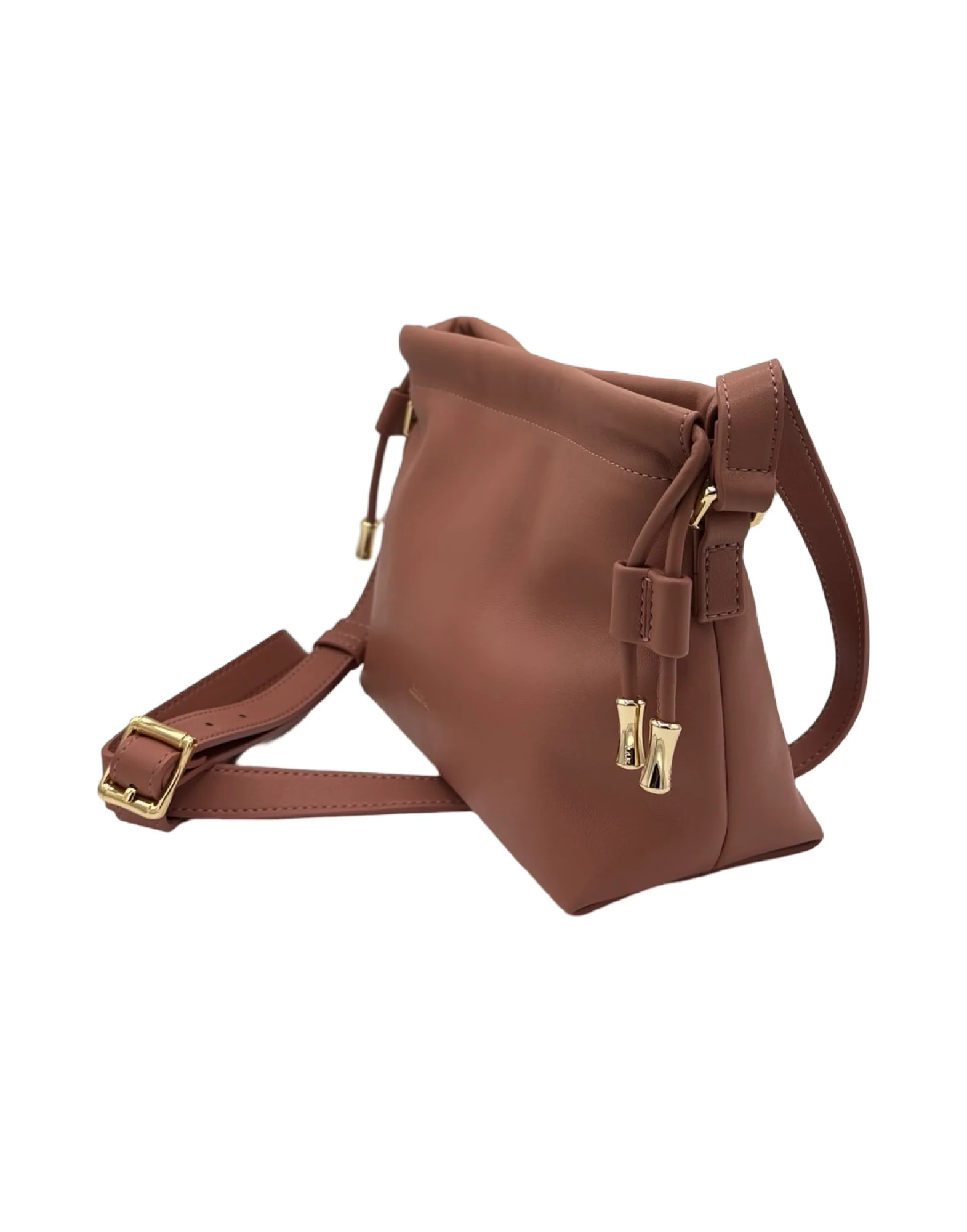 A.P.C. BORSA NINON MINI PELLE ROSA ANTICO - immagine 3