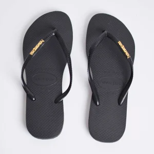 Havaianas Slim Logo Metallic