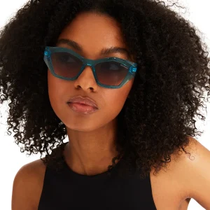 OCCHIALI STACIA CRYSTAL BLU PESCA