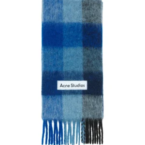 ACNE STUDIOS SCIARPA VALLY BLU