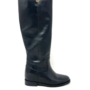 Stivale in pelle con rialzo - SOLEDAD