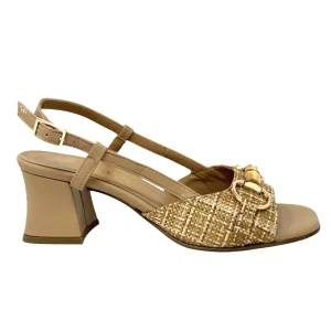 Sandalo con accessorio bambu' nappa - E5SZ60