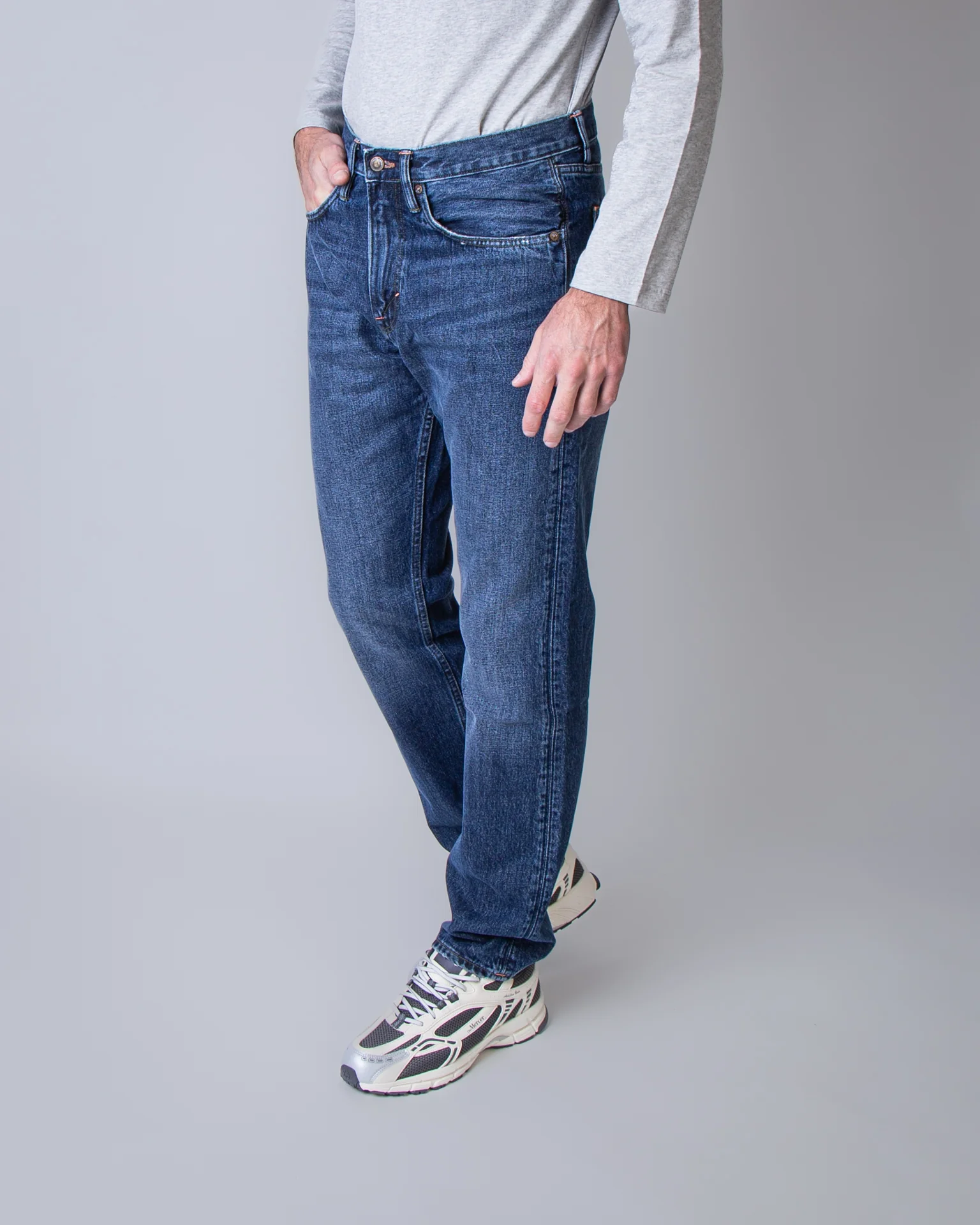 -1 Nordic Denim jeans JEAN NORDIC WORN R32 blu - immagine 3