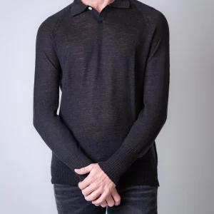 MA'RY'YA POLO YRK040 BLACK NERO