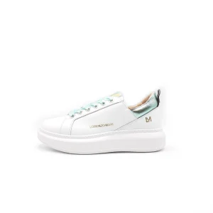 Sneaker Alessia Bianco/Salvia