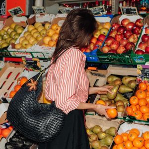 DRAGON DIFFUSION - Borsa a spalla - 8022 - Luna Piena - Nero