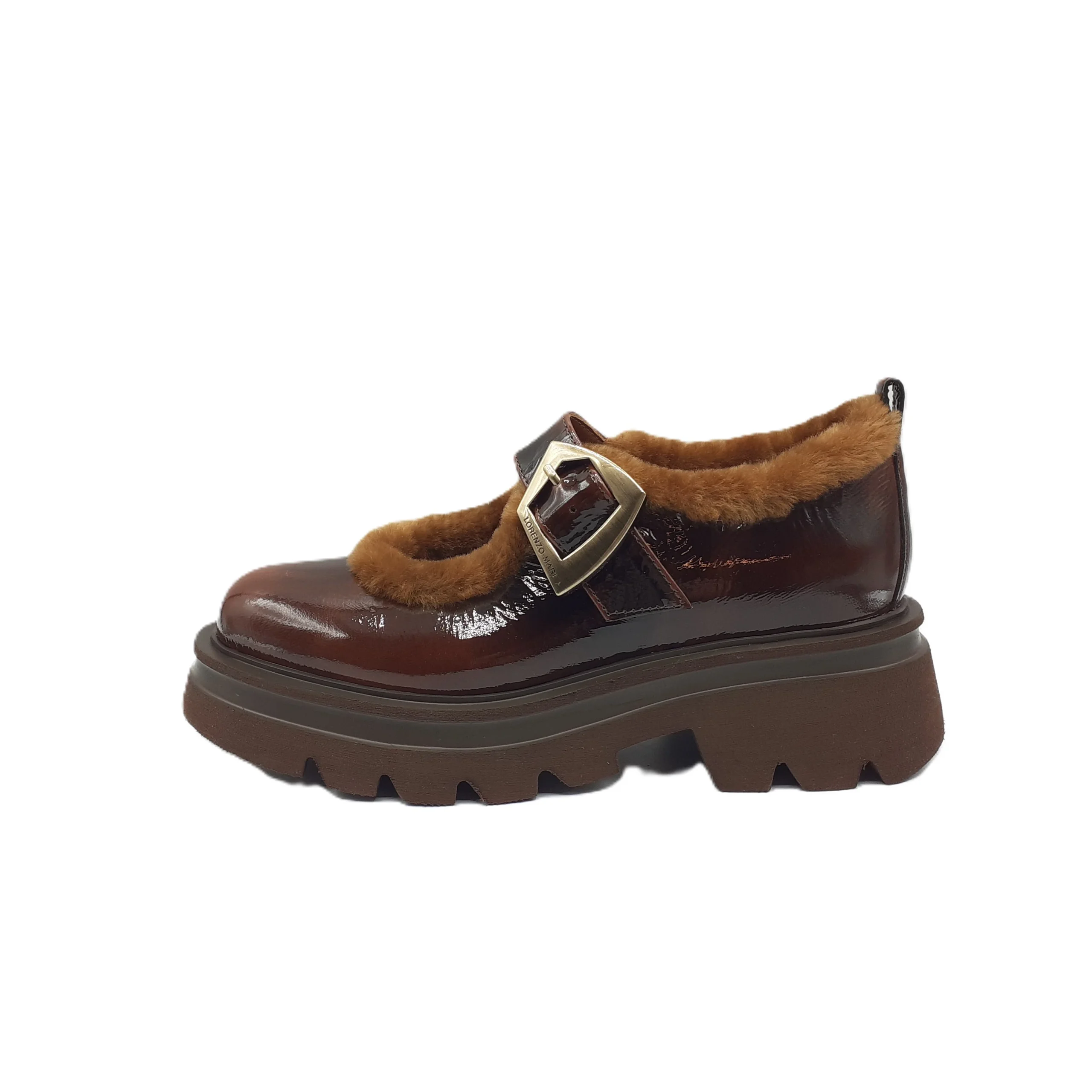 Mary Jane Carlotta 8 Bordeaux Montone - immagine 2