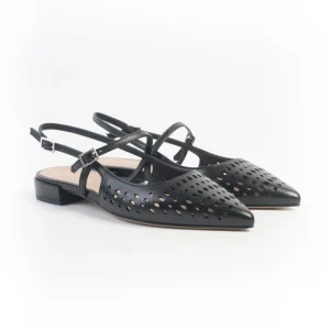 CappellettoShop - Sling Back - Pauline82 - nero traforato