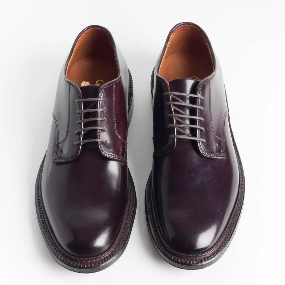 ALDEN - 2938 F - Derby Cordovan Colore 8 Sfoderato - immagine 3