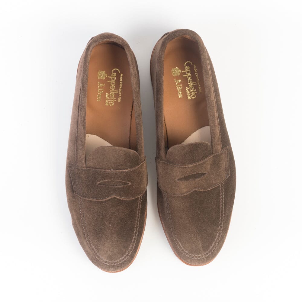 ALDEN - 5736F - Mocassino Sfoderato - Suede Hummus - immagine 4