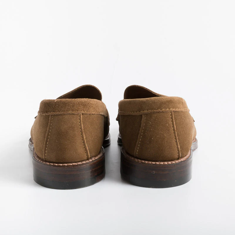 ALDEN - 6243F - Mocassino sfoderato - Camoscio snuff - immagine 5