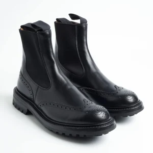 TRICKER'S - 2754 - Silvia Elastic Sided Boot - Black