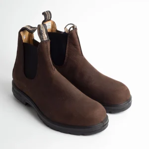 BLUNDSTONE - Stivaletto - 1606 - BROWN NABUCK PEBBLE