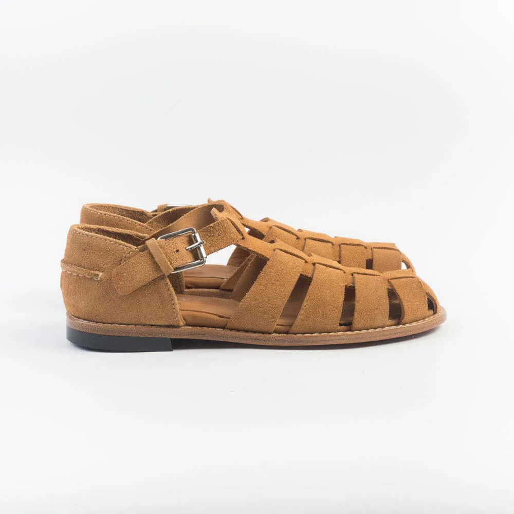 SEBAGO - Sandali bassi - Gurkha ragnetto - 72122FW - Cognac - immagine 4