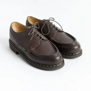 PARABOOT - Derby 230213- VILLANDRY/TEX -  Marron / Lis Cafe