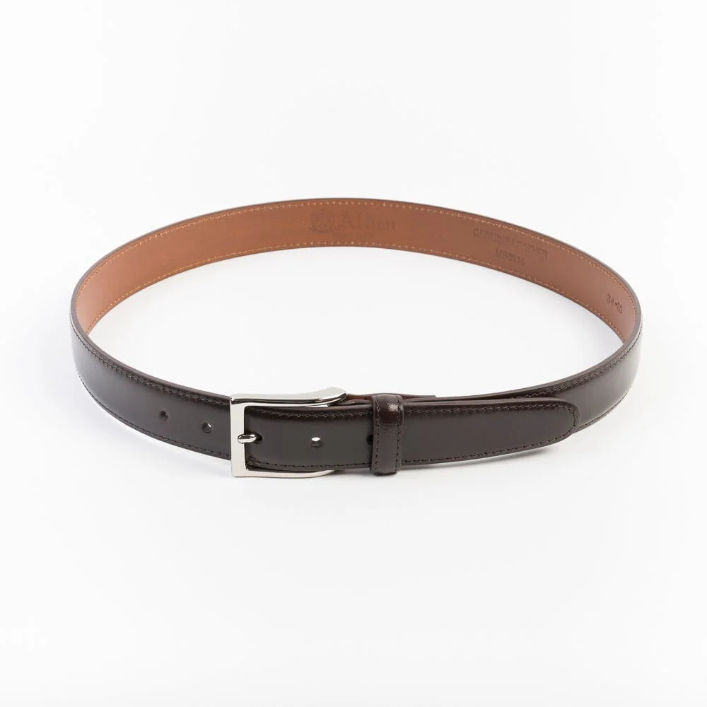 ALDEN - Cintura 0115 - Pelle Brown