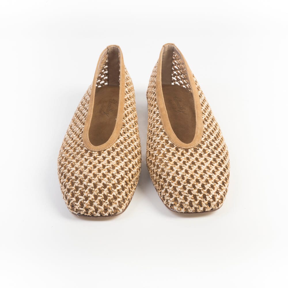 CHEVILLE - Ballerina - DELIA MC - Intrecciata Sabbia - immagine 3