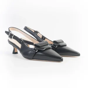 ANNA F.  - Sling Back - 1932 - Nappa Nero