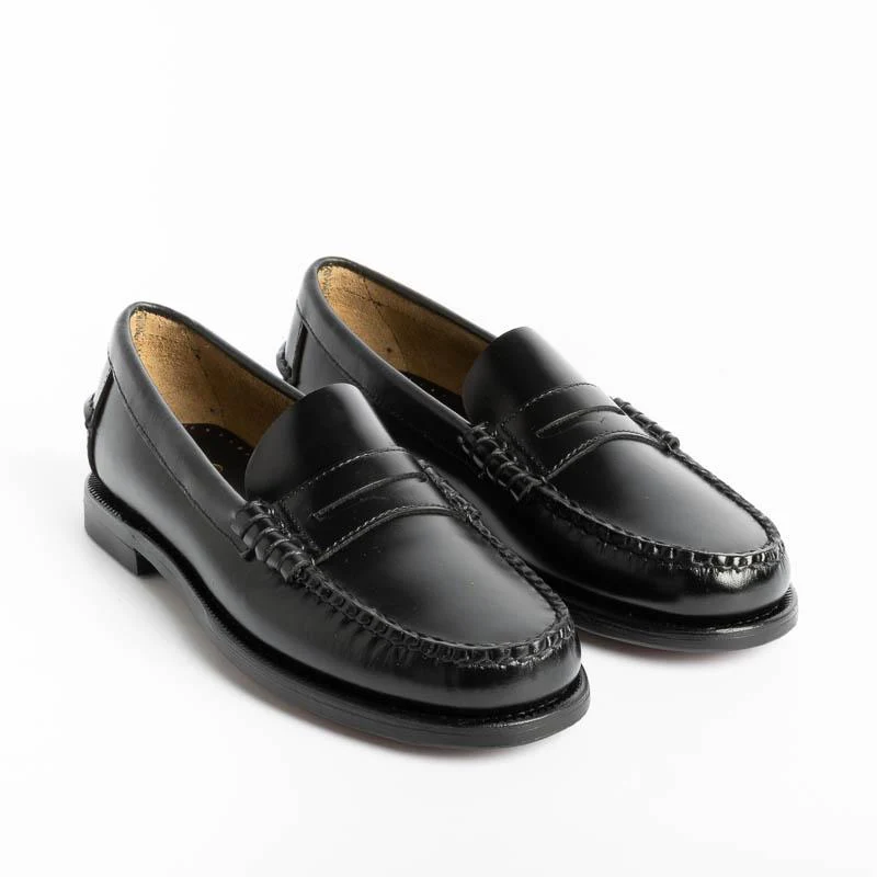 SEBAGO - Mocassino DAN 7001530 - Nero Cuoio - immagine 2